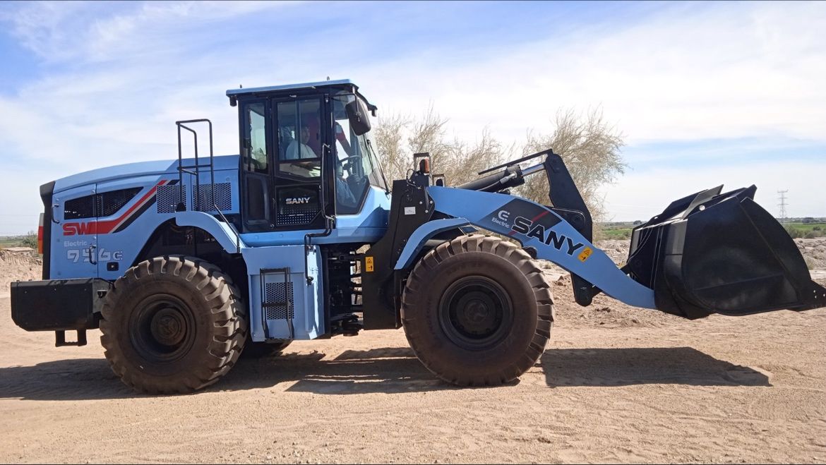 Grupo Cadena, pionero en México con cargador eléctrico SANY ⚡🌱(Noviembre 2023)